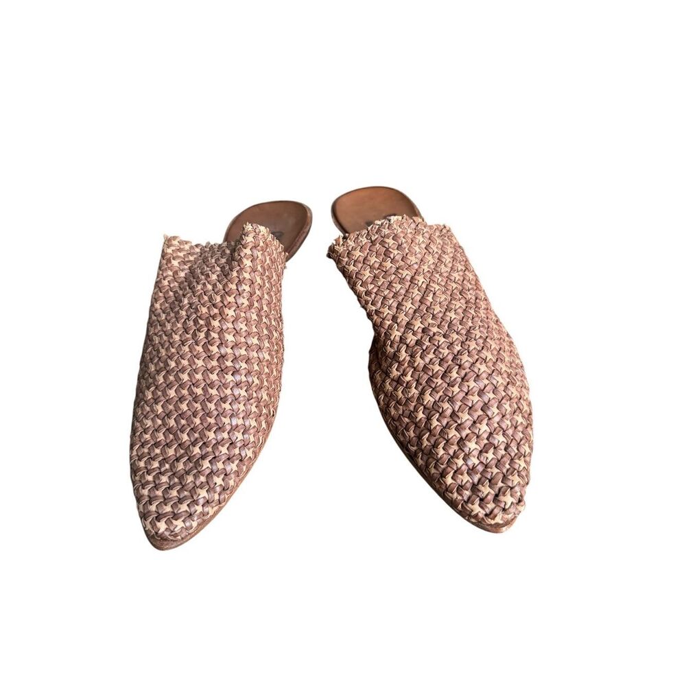 Cydwoq Orient vintage knit leather mules 38 - Picture 2 of 6